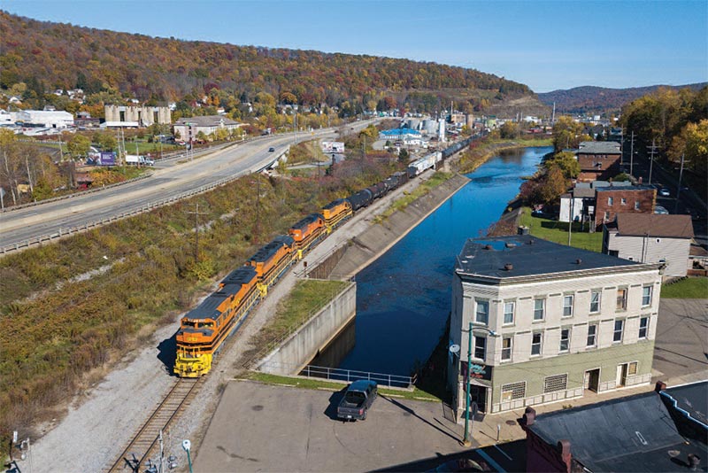 Railfanning the Buffalo & Pittsburgh: Salamanca to Johnsonburg