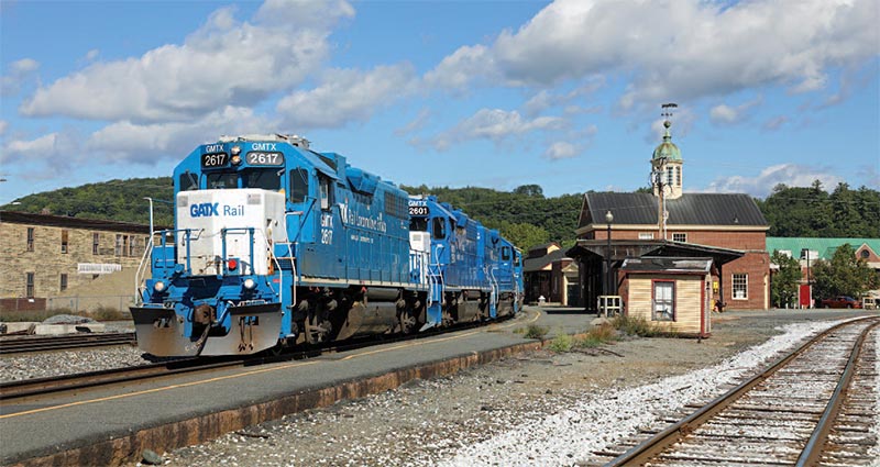 Vermont Railway Detours Over New England Central