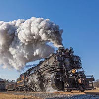Western Maryland Scenic Operates First Charter with WMSR 2-6-6-2 No. 1309