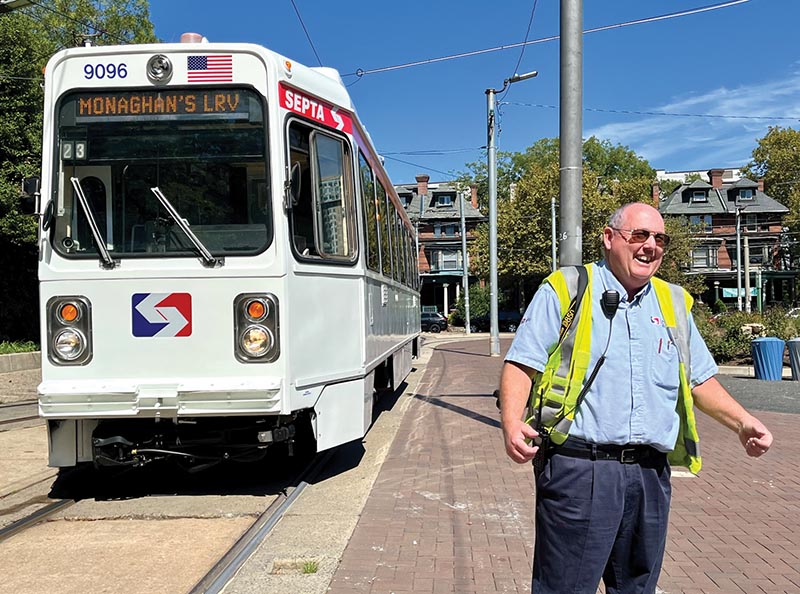 Bill Monaghan Retires from SEPTA with Farewell Fan Trip