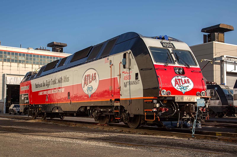 NJT Releases Commemorative Wrap for Honor 100th Anniversary of Atlas Model Railroad Co.