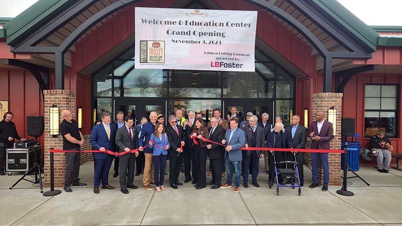 Pennsylvania Trolley Museum Opens New $15 Million Welcome and Education Center
