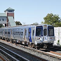 Morning Rush Hour at LIRR Elmont – UBS Arena Station