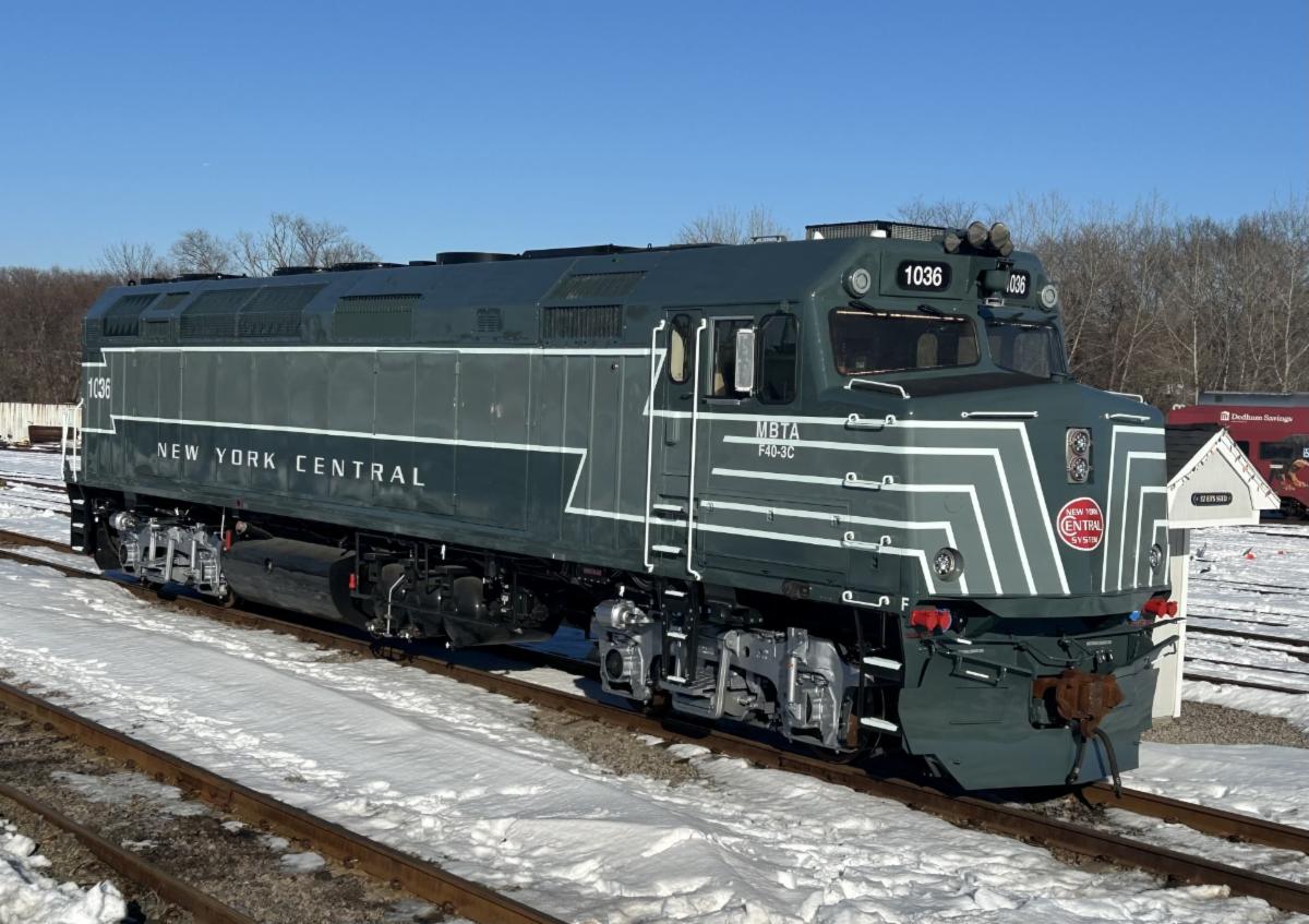 New York Central Railroad” Heritage Locomotive Enters Passenger Service Monday, March 2