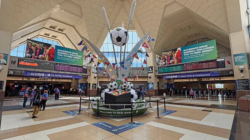 New Jersey Transit FIFA World Cup Trains